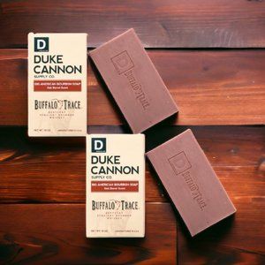 DUKE CANNON - BUFFALO TRACE - BIG ASS BRICK OF SOAP  x 2 BARS